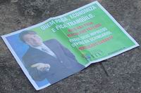 Panfleto anônimo confunde opinião pública